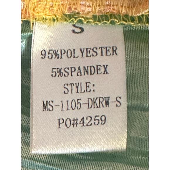 LALA – Long Sleeve Plissé Set (Prismatic Rainbow) – S - Picture 5 of 11